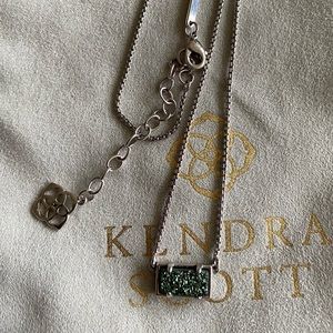 Green Drusy necklace!